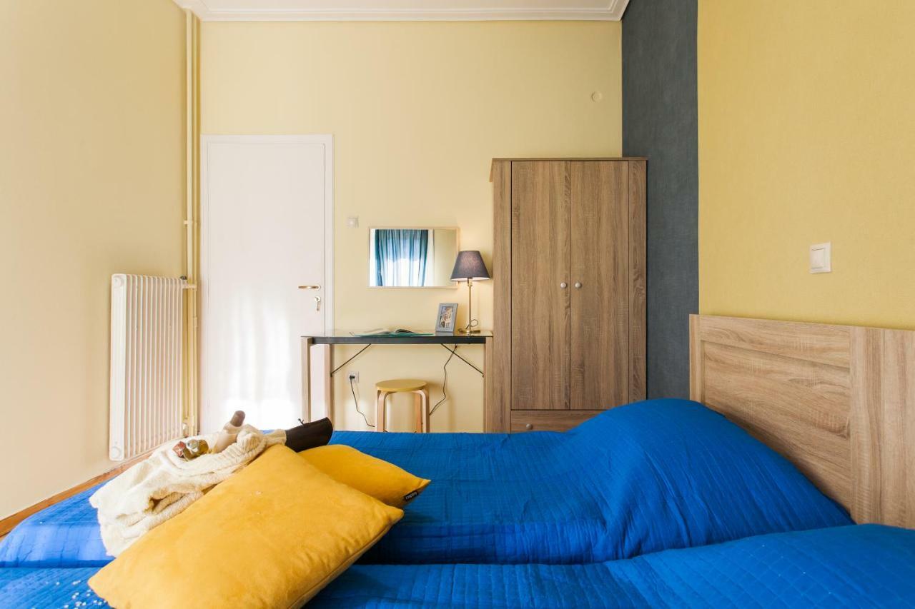 Private Central View Rooms In Apartment Near To Acropolis Metro Station Atina Dış mekan fotoğraf