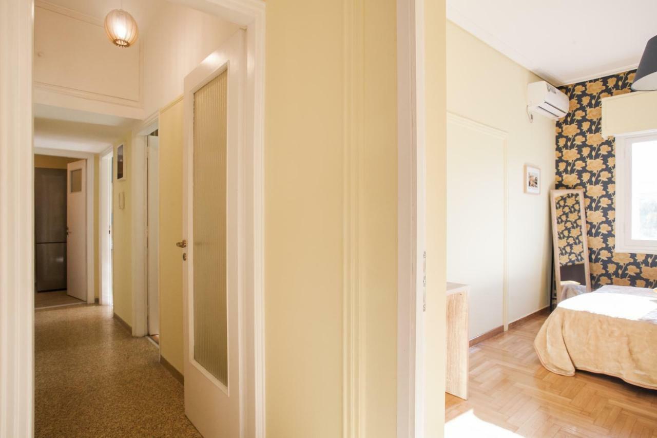 Private Central View Rooms In Apartment Near To Acropolis Metro Station Atina Dış mekan fotoğraf